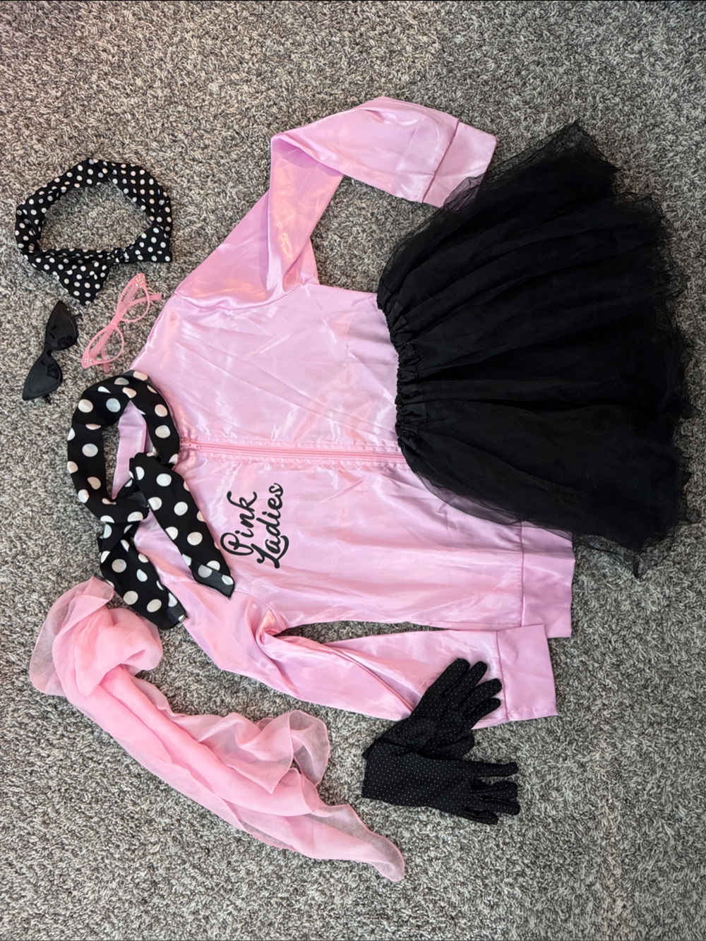 PINK Victoria's Secret Pink Jacket with Black Tutu Costume Set